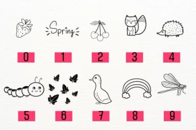 Cute Spring Doodle by Petal Pixels — Dingbats Font — thumbnail 4