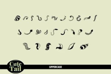 Cute Tail by onoborgol — Dingbats Font — thumbnail 2
