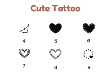 Cute Tattoo by Nun Sukhwan — Dingbats Font — thumbnail 4