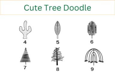 Cute Tree by Nun Sukhwan — Dingbats Font — thumbnail 4