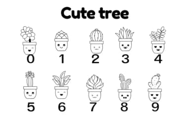 Cute Tree by Nun Sukhwan — Dingbats Font — thumbnail 4