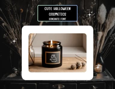 Cutehalloweencosmetics Regular by Distiny4919 — Dingbats Font — thumbnail 7