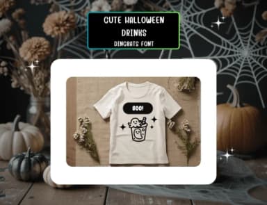 Cutehalloweendrinks Regular by Distiny4919 — Dingbats Font — thumbnail 6