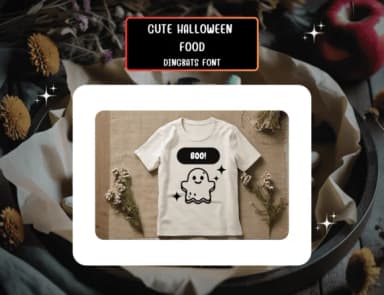 Cutehalloweenfood Regular by Distiny4919 — Dingbats Font — thumbnail 6