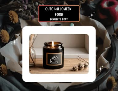 Cutehalloweenfood Regular by Distiny4919 — Dingbats Font — thumbnail 7