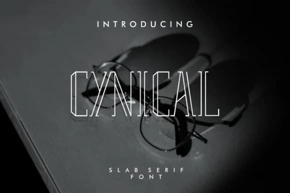 Cynical by bhubbiberrystudio — Slab Serif Font