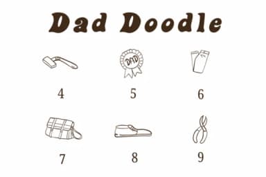 Dad Doodle by Suphitchaya — Dingbats Font — thumbnail 4