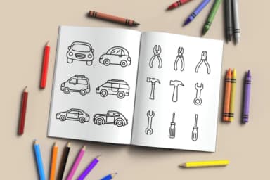 Dad Doodle by Babymimiart — Dingbats Font — thumbnail 4