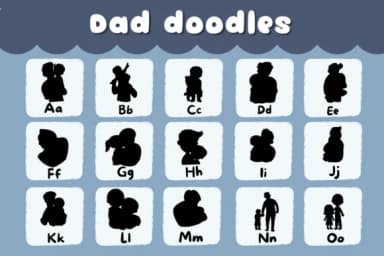 Dad Doodles by Natchuta — Dingbats Font — thumbnail 2