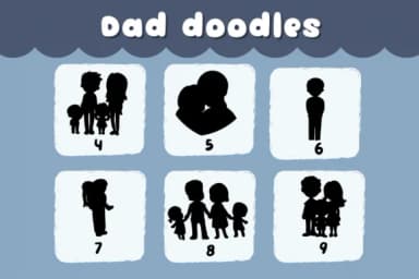 Dad Doodles by Natchuta — Dingbats Font — thumbnail 4