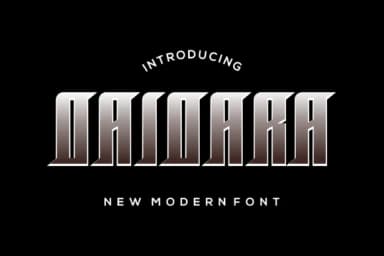 Daidara by prayoga_std — Slab Serif Font — thumbnail 1
