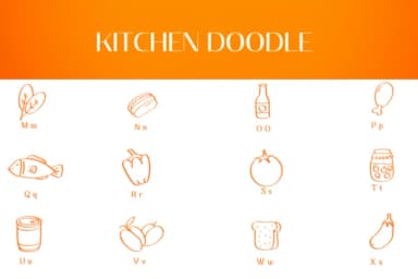 Daily Food Icons by Heartcraft Atelier — Dingbats Font — thumbnail 3