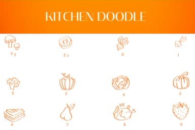 Daily Food Icons by Heartcraft Atelier — Dingbats Font — thumbnail 4