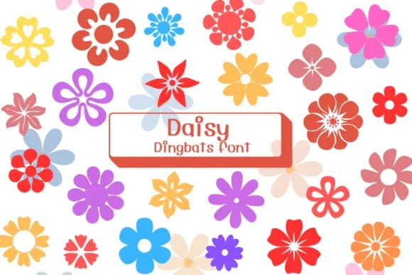 Daisy by Ketsarin — Dingbats Font