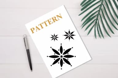 Damask Pattern by PraewDesigns — Dingbats Font — thumbnail 7
