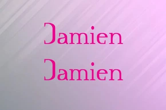 Damien by denestudios — Slab Serif Font