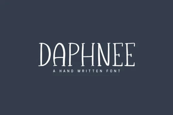 Daphnee by creativetacos — Slab Serif Font