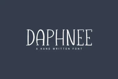 Daphnee by creativetacos — Slab Serif Font — thumbnail 1