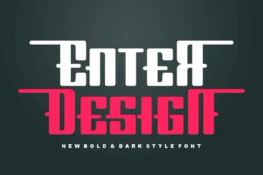 Dark Rokeser by kalingga.albert — Slab Serif Font — thumbnail 4