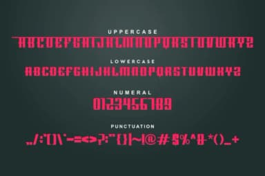 Dark Rokeser by kalingga.albert — Slab Serif Font — thumbnail 5