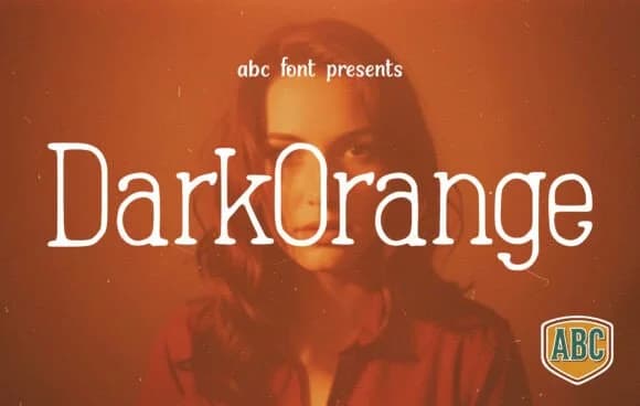 Darkorange by ABC Font — Slab Serif Font