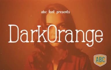 Darkorange by ABC Font — Slab Serif Font — thumbnail 1
