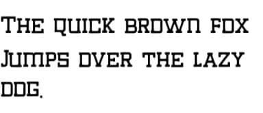 Darkviolet by ABC Font — Slab Serif Font — thumbnail 6