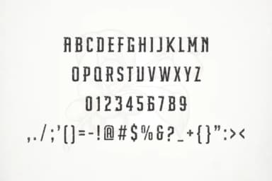 Darlothes by kalingga.albert — Slab Serif Font — thumbnail 5