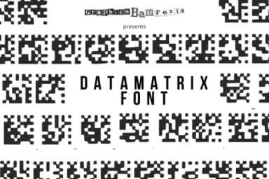 Datamatrix by GraphicsBam Fonts — Dingbats Font — thumbnail 1