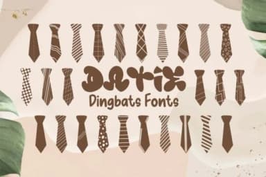 Datie by Font-Tastic — Dingbats Font — thumbnail 1