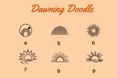 Dawning by Nun Sukhwan — Dingbats Font — thumbnail 4