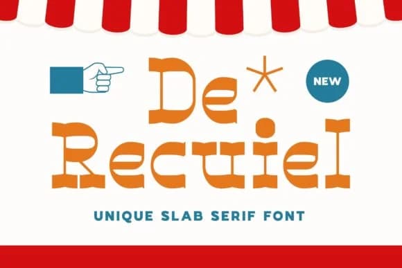 De Recuiel by Fype Co. — Slab Serif Font