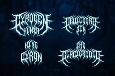 Death Blizard by Denustudios — Slab Serif Font — thumbnail 5