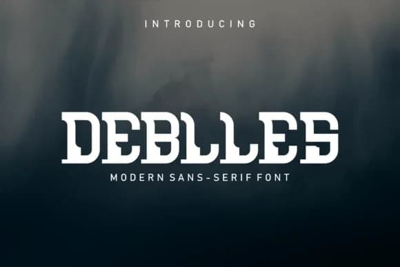 Deblles by prayoga_std — Slab Serif Font