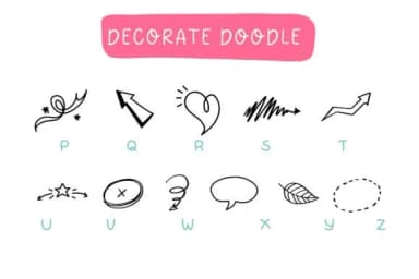 Decorate Doodle by Pui Art — Dingbats Font — thumbnail 3