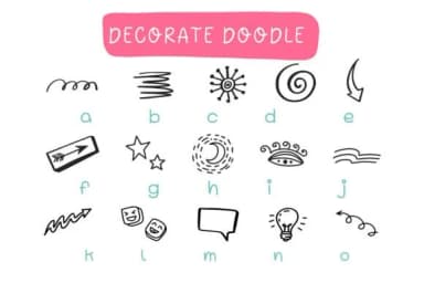 Decorate Doodle by Pui Art — Dingbats Font — thumbnail 4