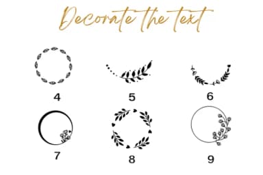 Decorate the Text by Nun Sukhwan — Dingbats Font — thumbnail 4