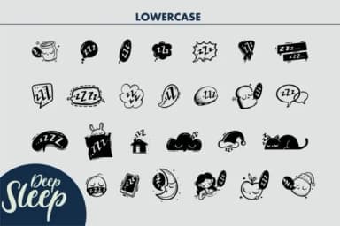 Deep Sleep by onoborgol — Dingbats Font — thumbnail 3