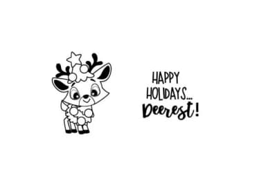 Deerly Dingbats by Illustration Ink — Dingbats Font — thumbnail 7