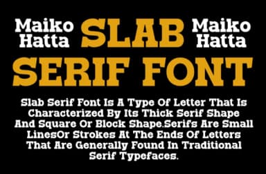 Deinke by maikofarazhatta — Slab Serif Font — thumbnail 6
