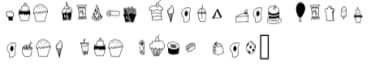 Delicious Food by Ciriative — Dingbats Font — thumbnail 5