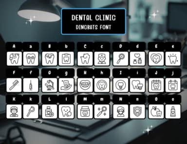 Dental Clinic by Distiny4919 — Dingbats Font — thumbnail 2