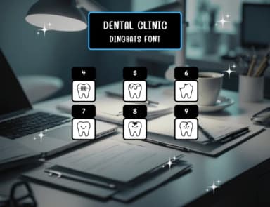 Dental Clinic by Distiny4919 — Dingbats Font — thumbnail 4