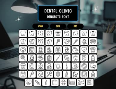 Dental Clinic by Distiny4919 — Dingbats Font — thumbnail 5