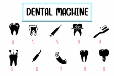 Dental Machine by PraewDesigns — Dingbats Font — thumbnail 4