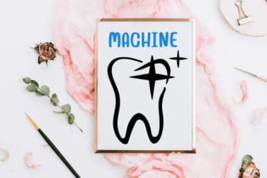 Dental Machine by PraewDesigns — Dingbats Font — thumbnail 7