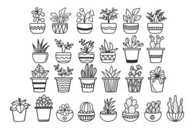 Deplants by Letterayu — Dingbats Font — thumbnail 3