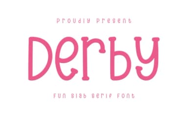Derby by CraftedType Studio — Slab Serif Font — thumbnail 1