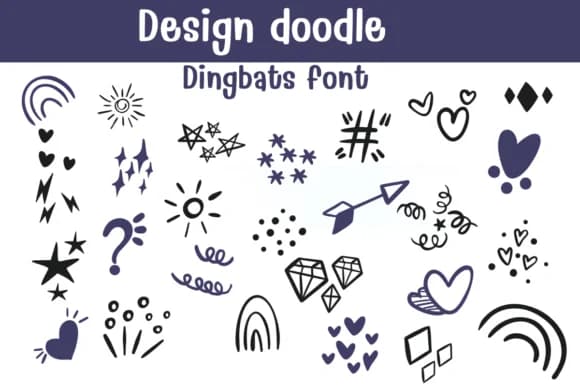 Design Doodle by Sontaya — Dingbats Font
