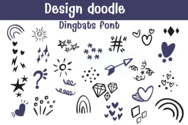 Design Doodle by Sontaya — Dingbats Font — thumbnail 1